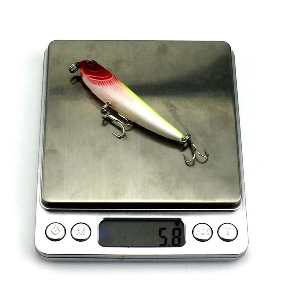 Pencil fishing bait's weight