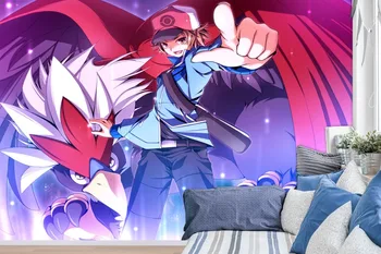 

[Self-Adhesive] 3D Pokemon 33 Japan Anime Wall Paper mural Wall Print Decal Wall Murals