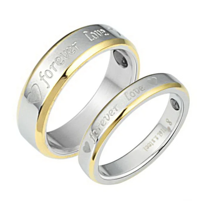 ring set stainless steel ring luxury brand jewelry engagement wedding rings steampunk gold color vintage - Steampunk Wedding Rings ring set stainless steel ring luxury brand jewelry engagement wedding rings steampunk gold color vintage - Steampunk Wedding Rings