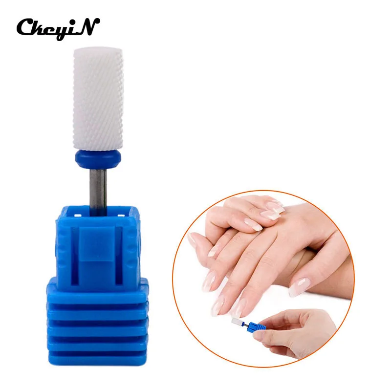 

Ceramic Nail Cone Tip Ceramic Drill Bits for Electric Cuticle Clean Rotary For Manicure Pedicure Grinding Head Sander Tool
