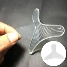 Горячий 2 шт силиконовый клей ноги задней пятки протектор ортопедический стикер вкладыши