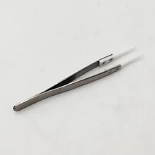 Антистатические керамические пинцеты термостойкие изолированные керамические остроконечные электронные плоскогубцы DIY инструменты, Прямая поставка