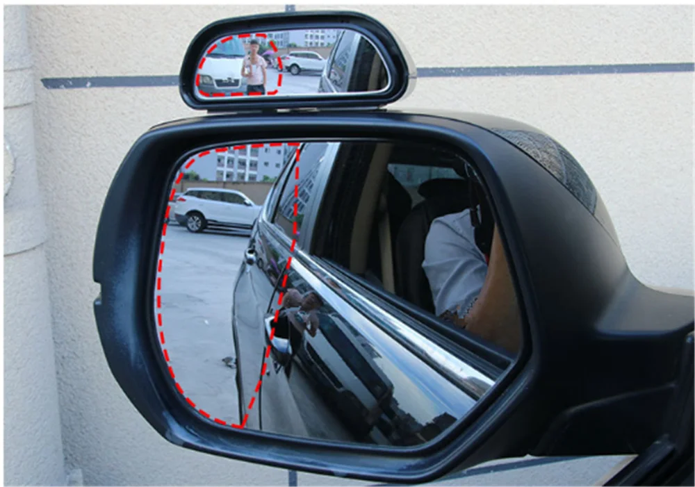 Автомобильная форма HD заднего вида вспомогательное зеркало заднего вида для Mercedes Benz GLC GLC43 G350d EQA E43 CLA cl45 C350e A