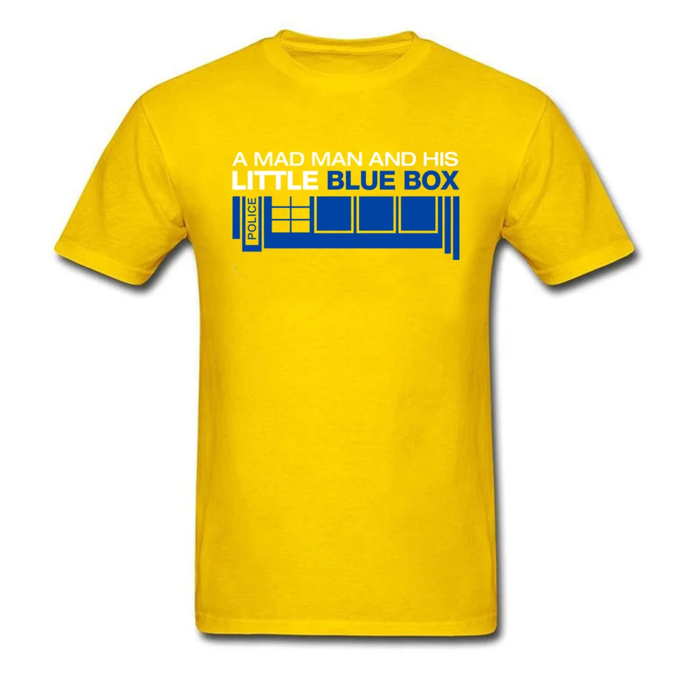 Mad man T Shirt for Men cosie Labor Day Tops T Shirt Short Sleeve Funky Custom T Shirt Round Neck All Cotton Top Quality Mad man yellow