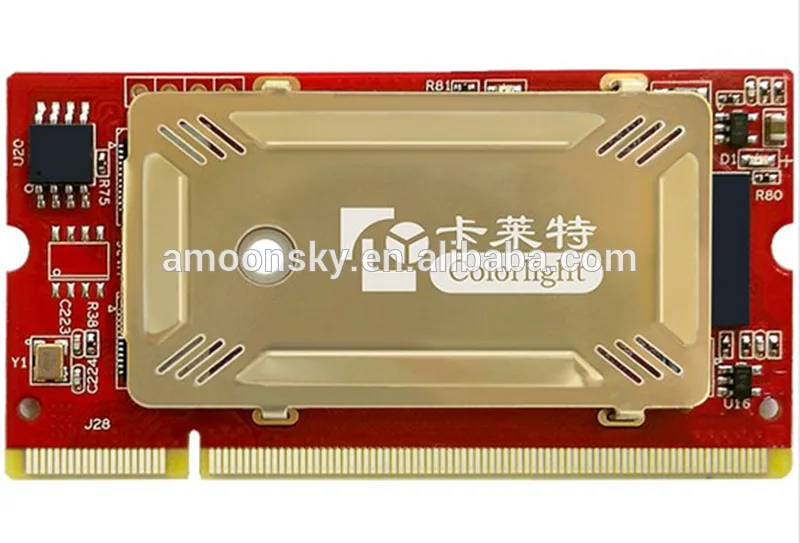 US $292.00 professional led advertising display usage colorlight i6 full color led receiving card