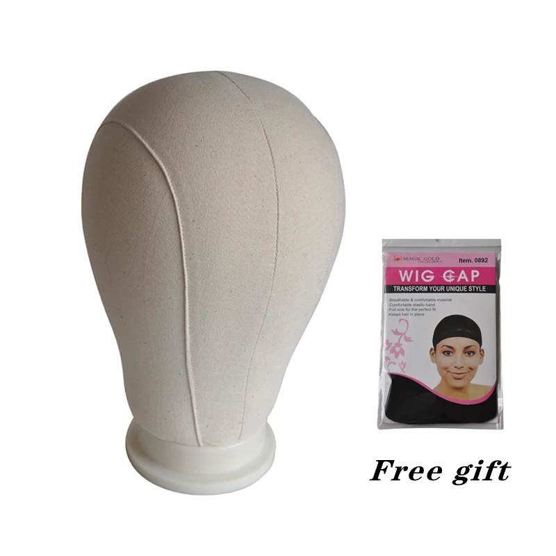 

Beige Canvas Block Head For Making Wig Training Mannequin Head Display Styling Mannequin Manikin Head Free Get Wig Cap