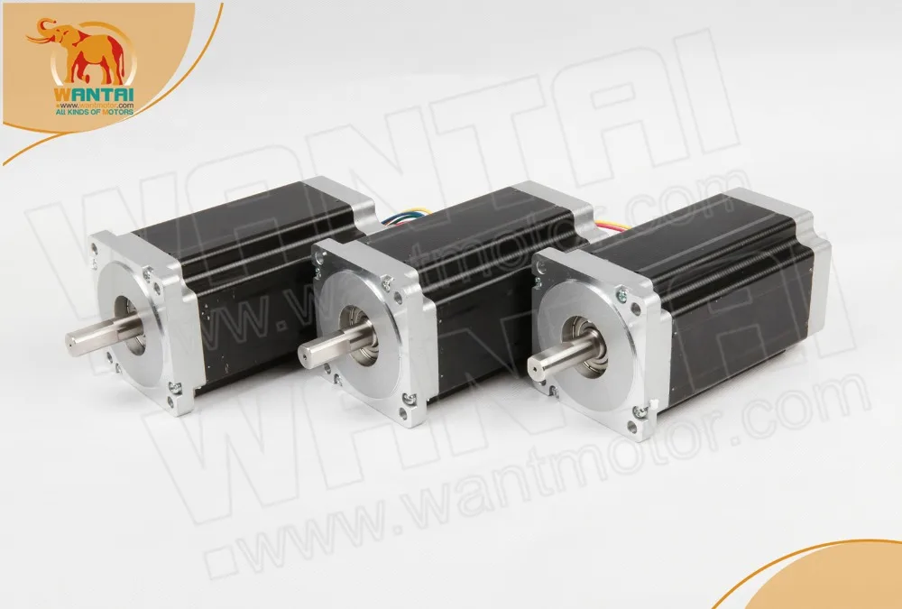 Wantai 3 шт. Nema34 шаговый двигатель WT86STH118 6004A 5.6A 6 V 8.7N m (1232 oz in) лазерный CNC TOUNTER KIT|nema34 stepper
