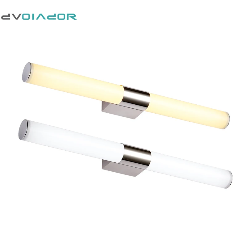 

DVOLADOR 10W Indoor LED wall light lamp decoration bathroom mirror light Waterproof wall sconce simple light lamps badroom light