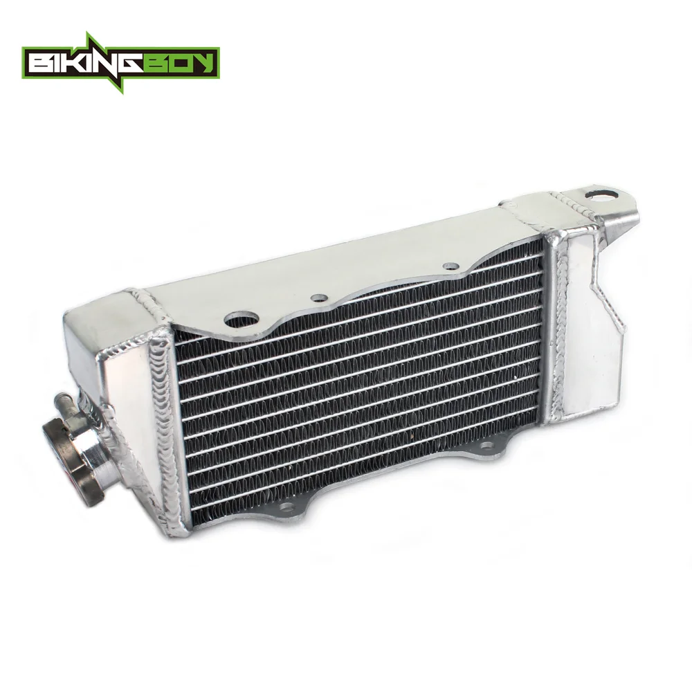 

BIKINGBOY MX Offroad Motorcycle Aluminum Cores Engine Water Cooling Radiator For KAWASAKI KX 80 85 100 KX80 KX85 KX100 1998-2013