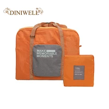 Модная дорожная сумка для багажа, большая вместительность, складная сумка для переноски, нейлоновая, на молнии, водонепроницаемая, для путешествий, Портативная сумка 32L