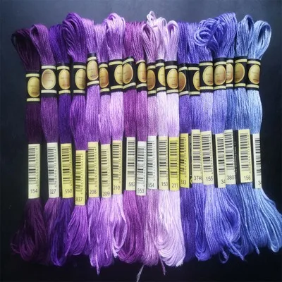 

Choose your color 10 pieces cross stitch threads / cross stitch embroidery thread / Custom threads colors 07