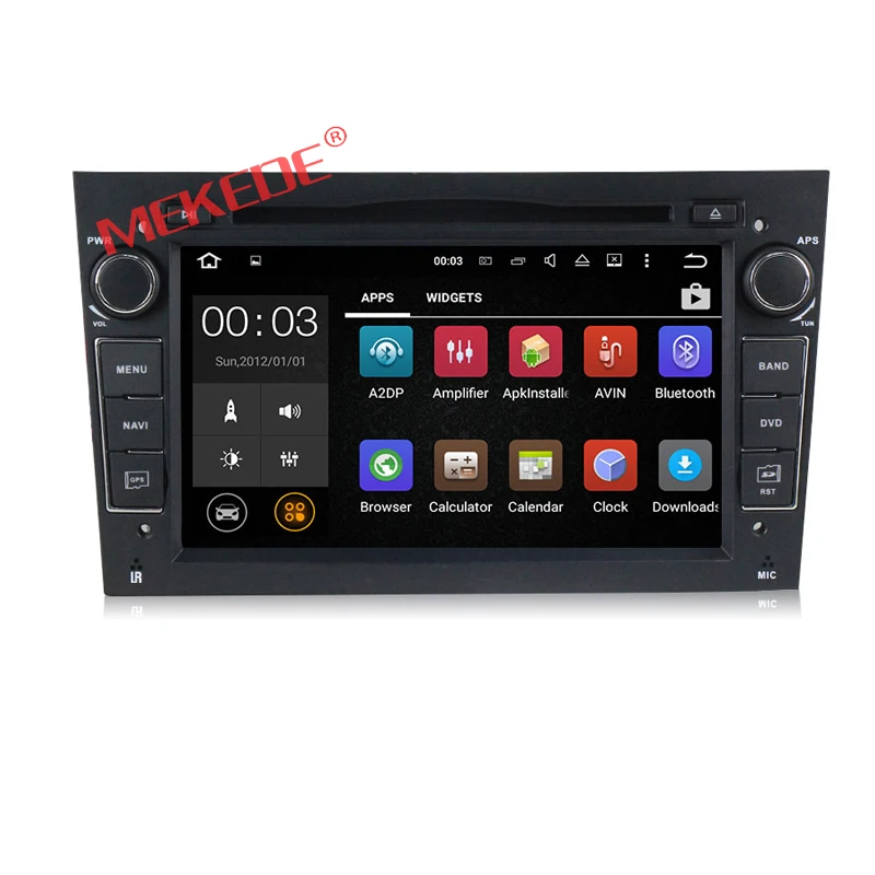 Cheap HD 1024*600 Quad Core Android 7.1 Car tape recorder GPS DVD Player For Opel Astra H Vectra Corsa Zafira B C G support OBD2 DVR 5