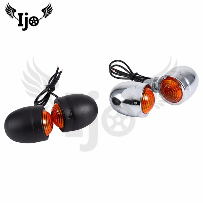 

retro scooter indicator flashers blinker ATV part motorbike lamp amber for honda suzuki yamaha motorcycle turn signal light moto
