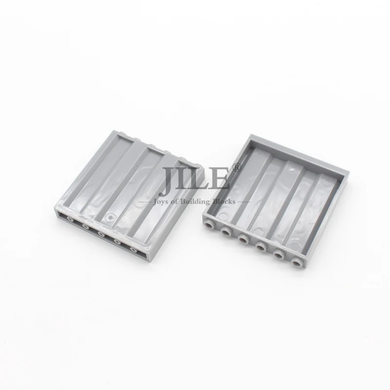 Moc العسكرية أرفق الجدار لوح فولاذي 1x6x5 سياج DIY تنوير اللبنات الطوب متوافق مع يتجمع الجزيئات