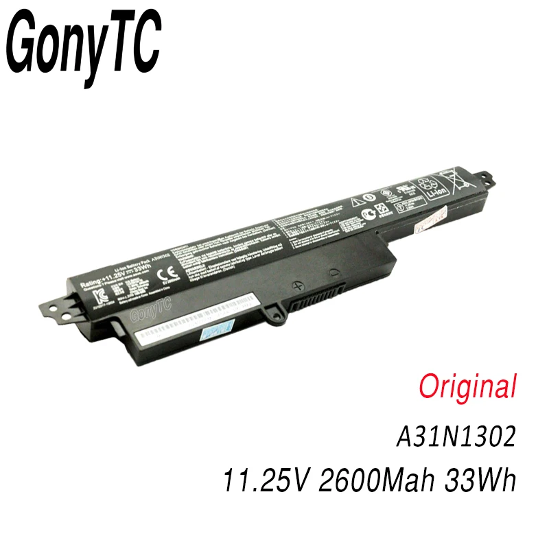 11.25V 33Wh A31N1302 Original Battery For ASUS VivoBook X200CA X200MA X200M X200LA F200CA X200CA R200CA 11.6\ 11.25V 33Wh A31N1302 Original Battery For ASUS VivoBook X200CA X200MA X200M X200LA F200CA X200CA R200CA 11.6\