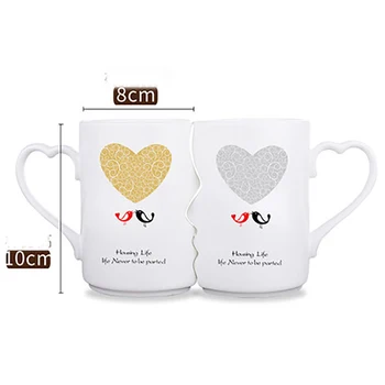 

Creative Trend Korean Version Mug Coffee Cup Personality Water Ceramic Cups Couple Espresso Environmentally WZD4-2