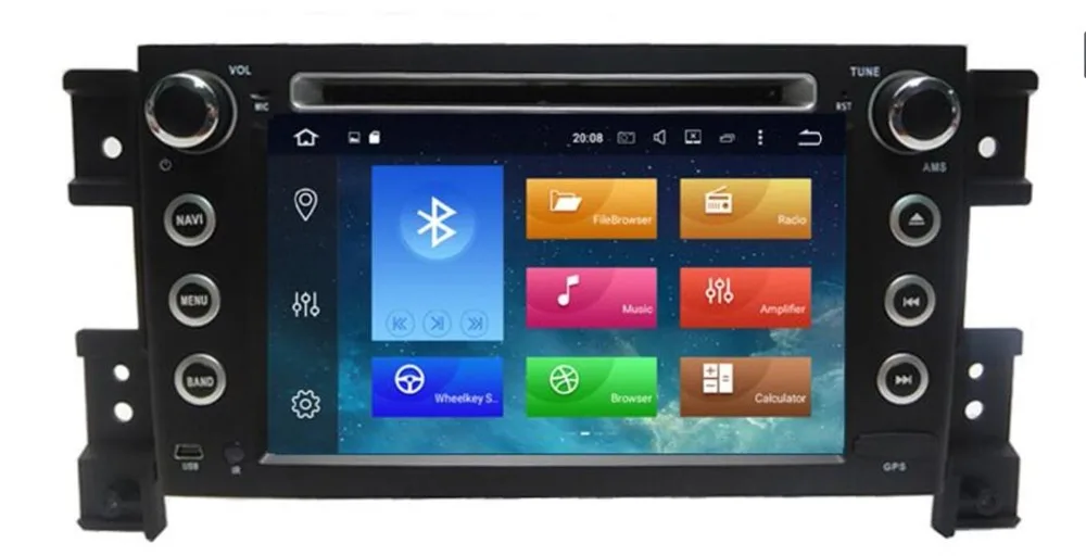 Flash Deal IPS 2Din Car Stereo GPS Pure Android 8.1 For Grand Vitara 2005 2006 2007 2008 2009 2010 2011 2012 2013Radio Audio Navigation DVD 1