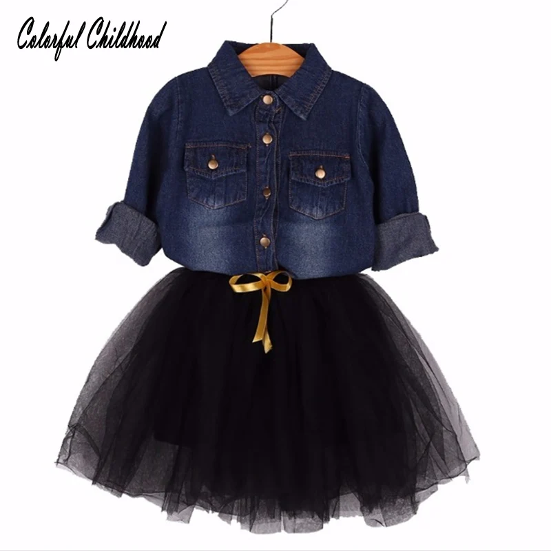 little girl denim shirt