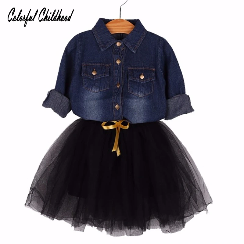 little girl denim outfits