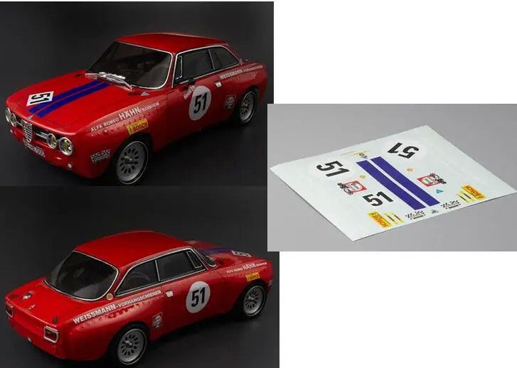 Весы Alfa Romeo 2000 GTAm Rally Sail наклейка на цветок для KillerBody HSP Redcat tiiya KYOSHO 3R FS Team 1:10|Детали и