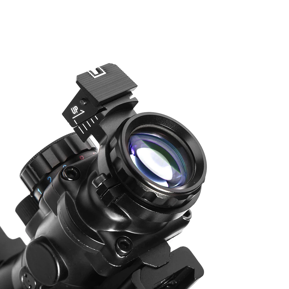 Tratical 4X32 Riflescope Compact Hunting Scope Red Green Blue Aimpoint Fiber Reflex Sight With 20MM Rail Hunting Optics Tratical 4X32 Riflescope Compact Hunting Scope Red Green Blue Aimpoint Fiber Reflex Sight With 20MM Rail Hunting Optics