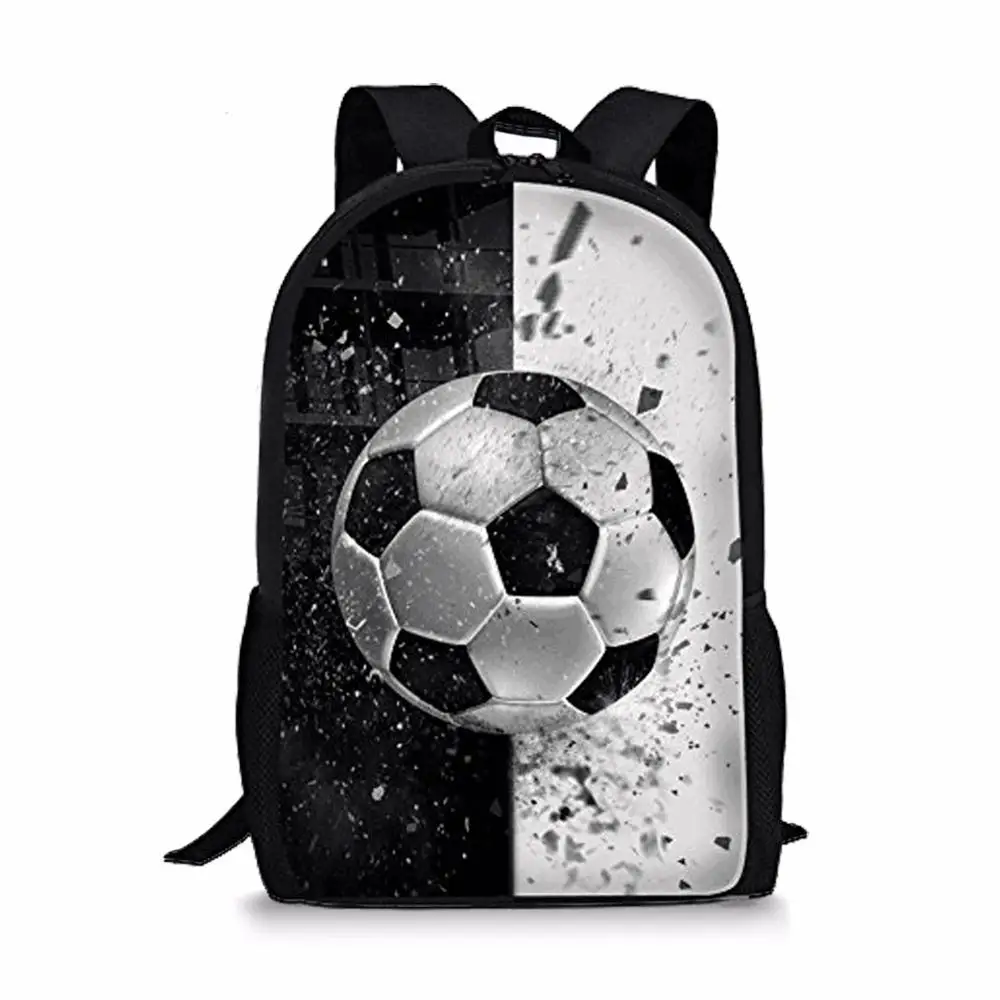 ThiKin Men Backpacks Personalized Basketballs School Bags Rucksack For Teenagers Male Mochila Daily Bagpacks Back Pack - Цвет: as pictures