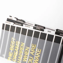 Fromthenon лучшая дневная серия наполнителя бумаги для Filofax Kikki. k винтажная Записная книжка Дневник еженедельник A5a6 внутренняя ядро школы