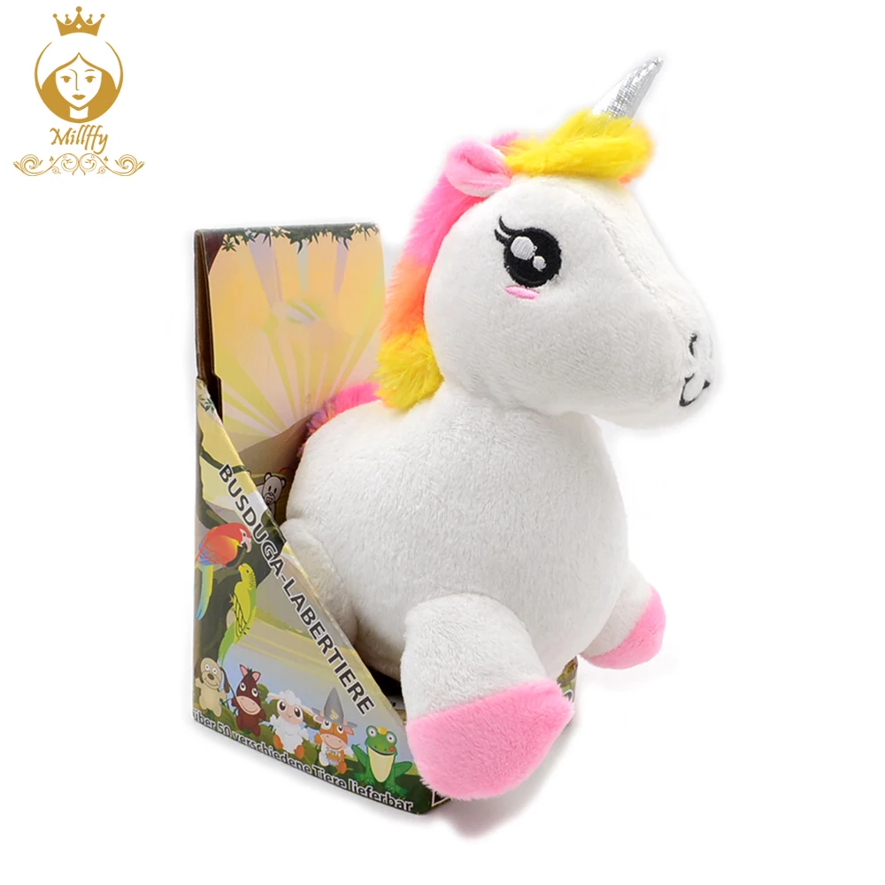 Millffy electric plush recording words talking toy Unicorn plush toys