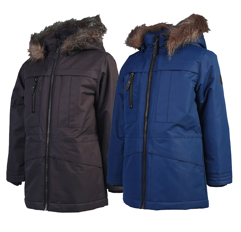 

Classic Nordic Boy Warm Winter Medium Length Thick Coat 30 Degrees Below Zero Extremely Cold Coat Outdoor Wear