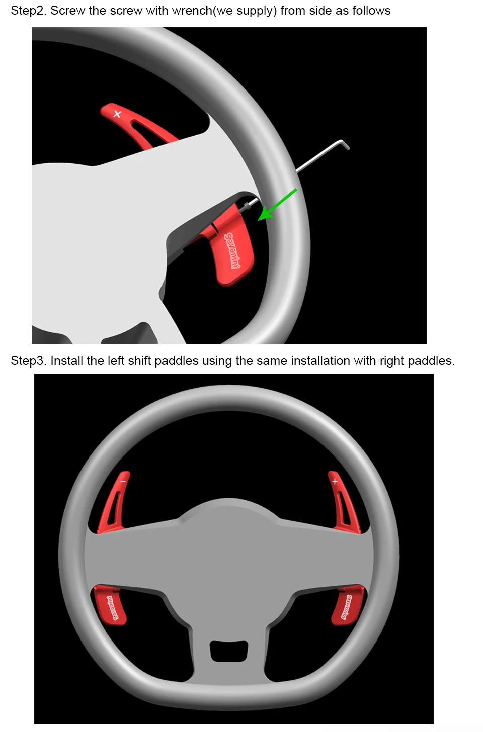 Savanini алюминиевый руль DSG Shift Paddle Shifter расширение для Audi new TT(), TTS(), Q7() A4 B9 A5 sportback