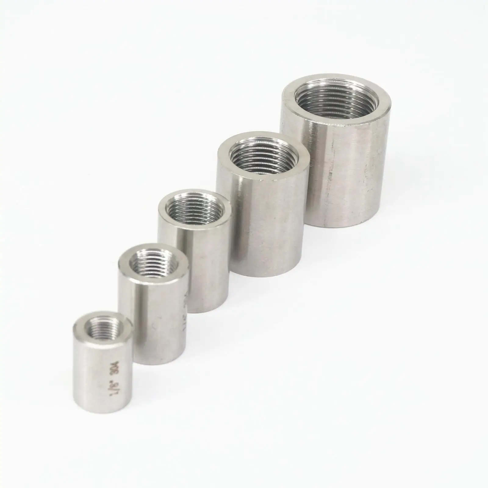 304 трубы из нержавеющей стали фитинги 1/8 &quot1/4&quot 3/8 &quot1/2&quot 3/4 &quot1&quot BSP M20 * 1 5 мм