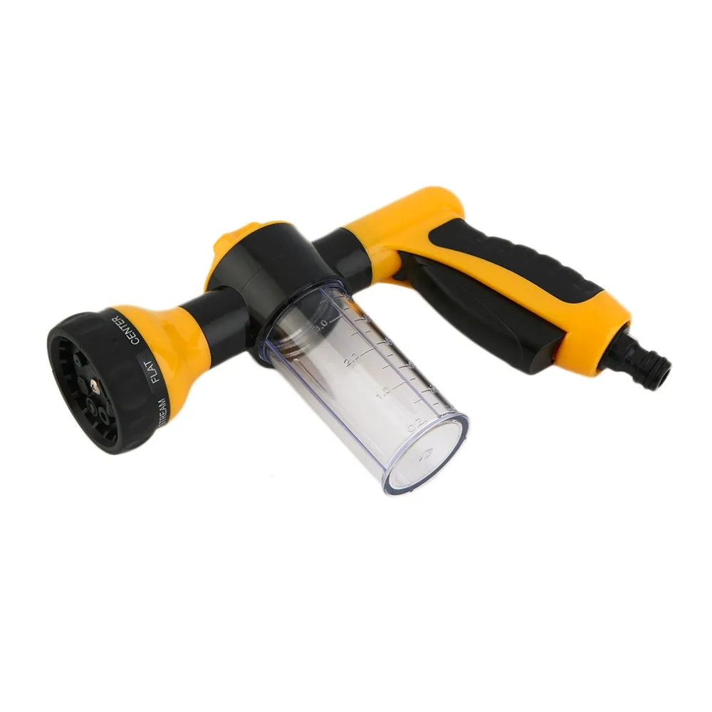 New Newest Portable High Pressure Auto Car Foam Water Sprayer Car Wash Foam Sprayer Black and Yellow Hot Selling