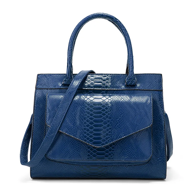 

New Style Fashion Ladies bag With Serpentine Pattern One Shoulder Bag Inclined Handbag Spring And Summer European Americanboston