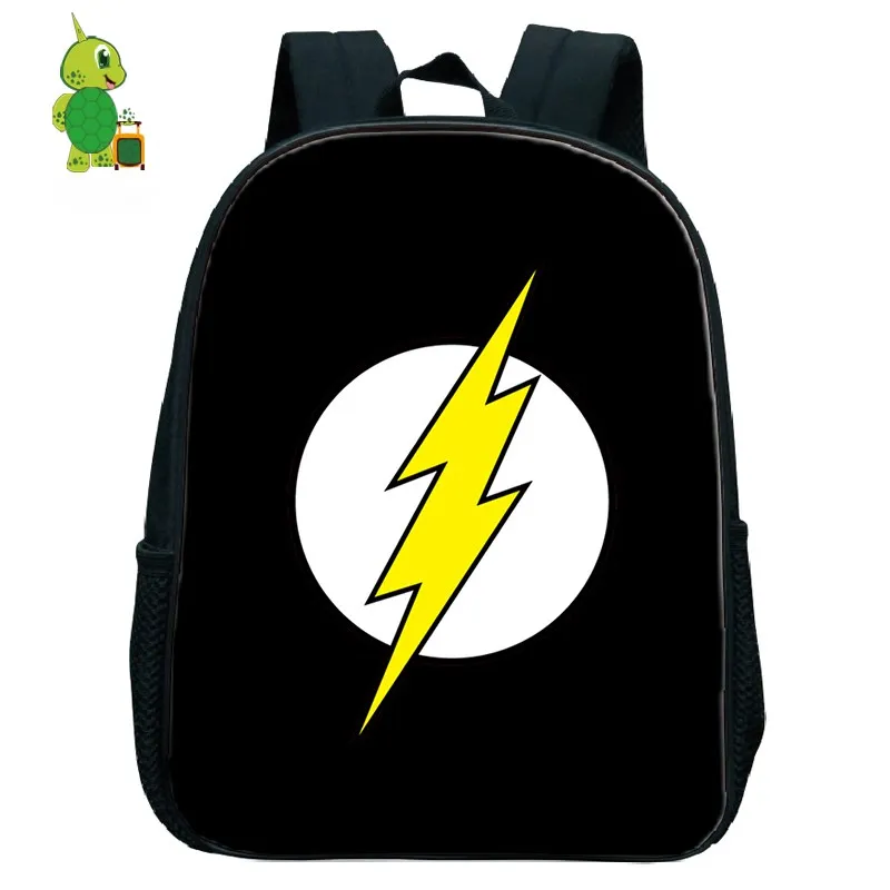 The Flash Superhero Backpack Children School Bags Toddler Boys Girls