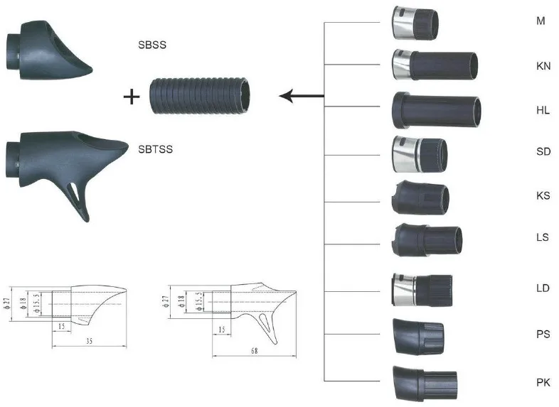 fishing rod components