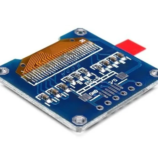 1 шт. белый 6pin 128X64 O светодиодный ЖК-дисплей светодиодный модуль 0,9" IEC IIC SPI связь