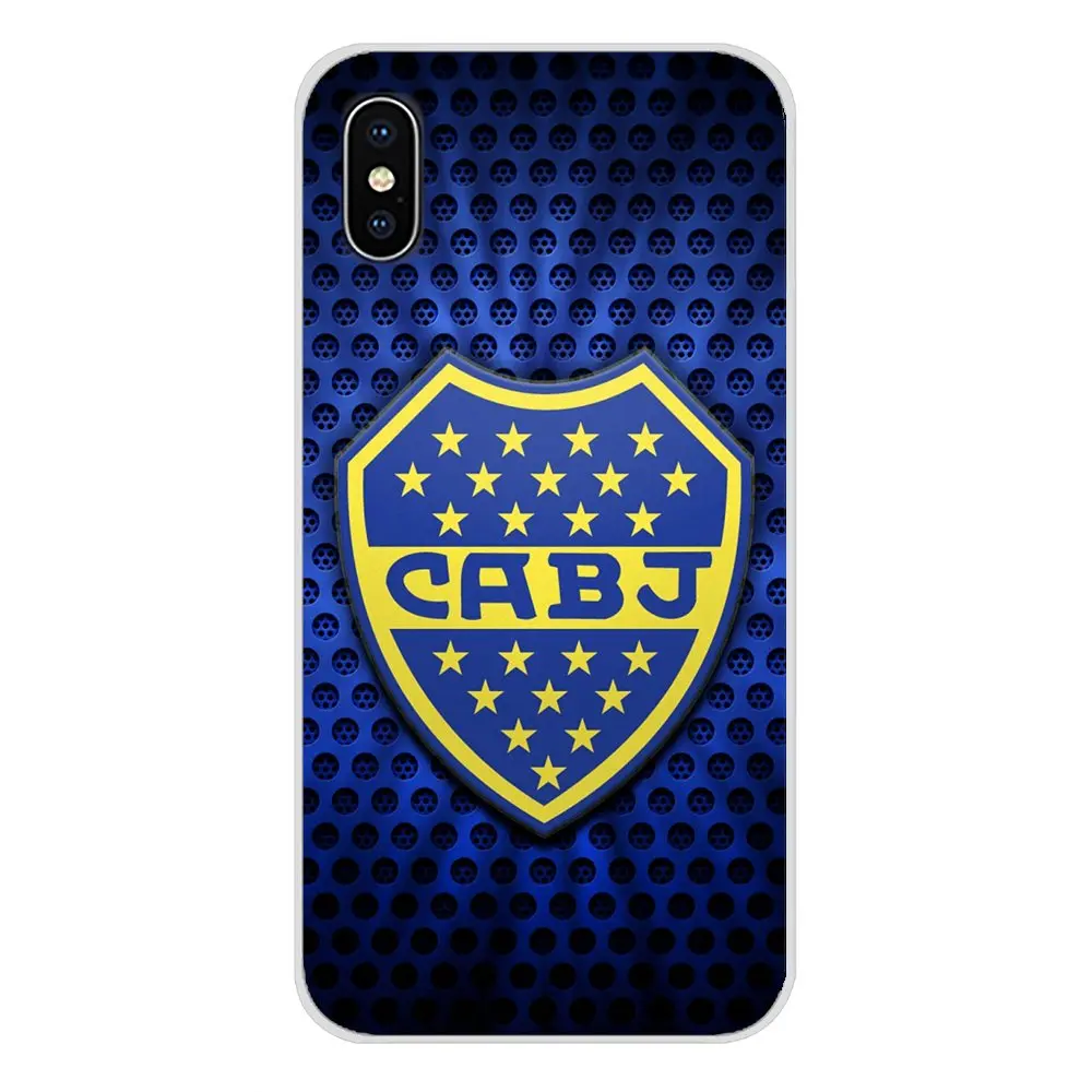 Boca Juniors для Apple IPhone X XR XS MAX 4 4s 5 5S 5C SE 6 6 S 7 8 Plus ipod touch 5 6 Аксессуары чехлы для телефонов - Цвет: images 9