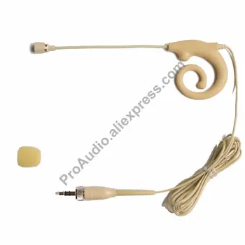 

MICWL CA02 Snail design Head ear-hook Headset Mike Mic Microphone For Sennheiser ew G1 G2 G3 Wireless