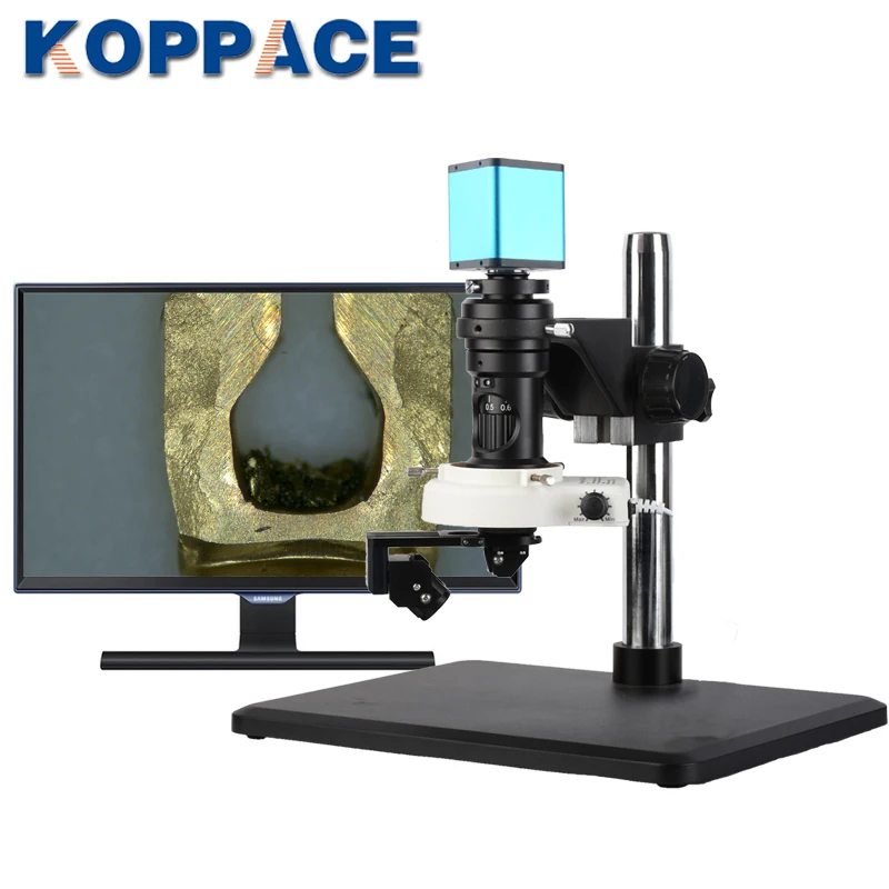 KOPPACE 20X-150X, 2 млн пикселей Автофокус микроскоп, HD 3D видео микроскоп, 2D и 3D коммутация, 3D микроскоп