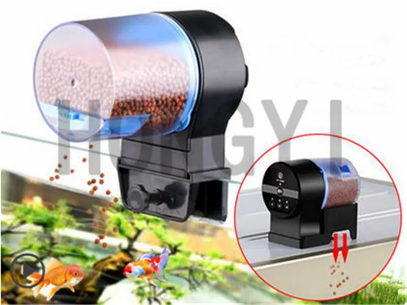 SUNSUN 1 piece AK 01S large capacity fish tank feeder intelligent