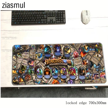 

Hearthstone mouse pad 700x300x3mm pad to mouse notbook computer mousepad HD print gaming padmouse gamer to laptop mouse mat