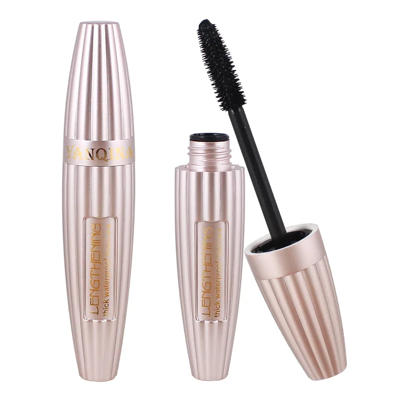 

OSHIONER 3D Fiber Mascara Natural Makeup Waterproof Long Lasting Thick Curling No Blooming Black Mascara