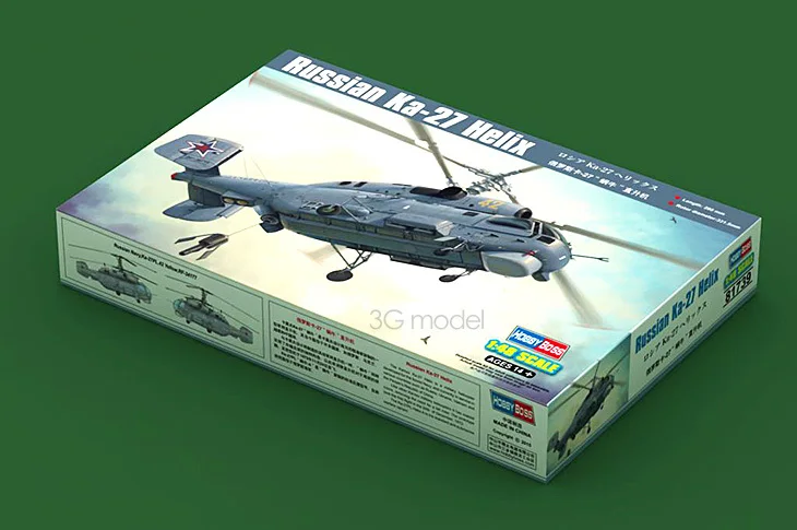 

TRUMPETER HOBBYBOSS scale model 81739 1/48 scale aircraft RUSSIAN KA-27 HELIX assembly model kits scale helicopter model kits