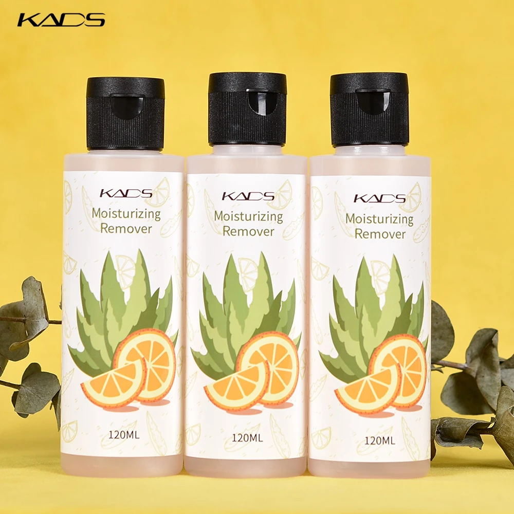 

KADS 120ml Nail Gel Polish Remover Degreaser Manicure Gel Soak Off Remover UV Gel Cleanser Moisturizing Remover for Remove Gels