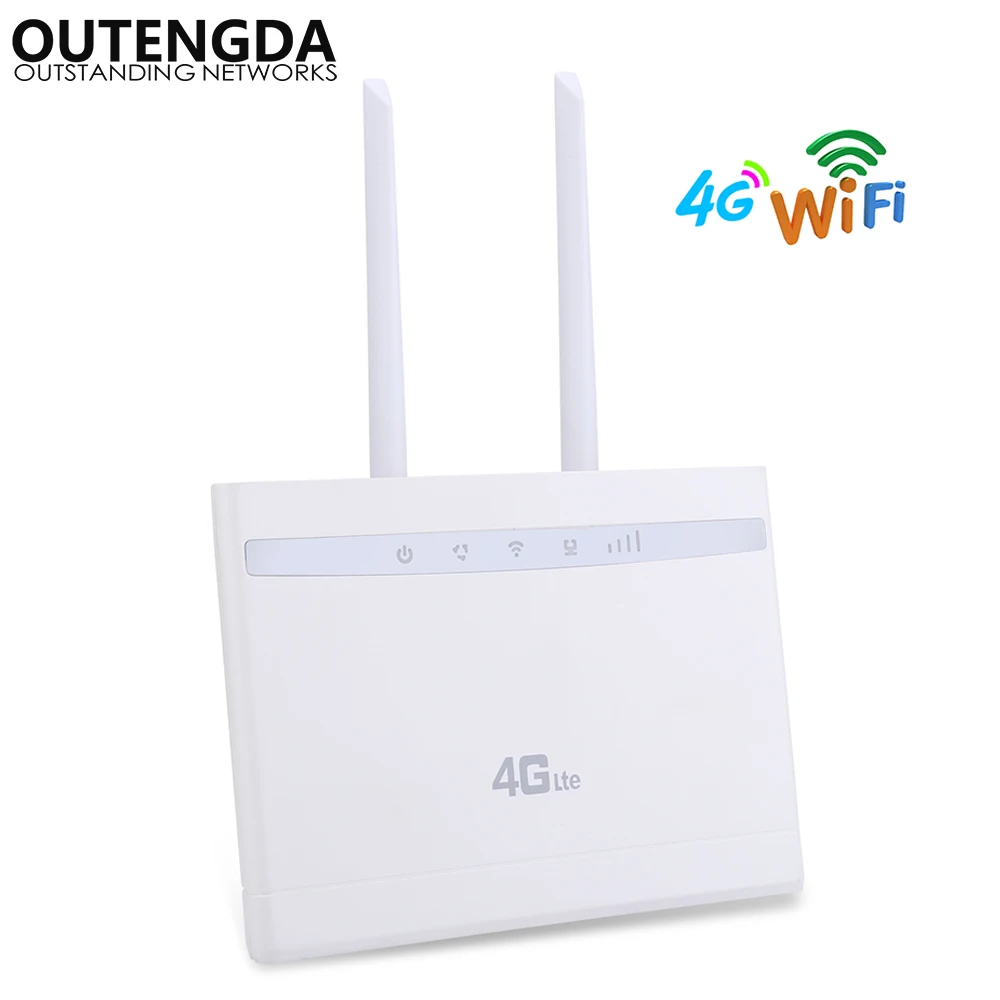 Mbps sem Fio Usuários de Wifi com Slot Roteador até 32 Wifi Roteador Wi-fi Móvel Cat4 Lte - 3g Cpe Sim Multi Lan & Formigas Duplas 4g 300 11 Cheap Roteadores sem fio