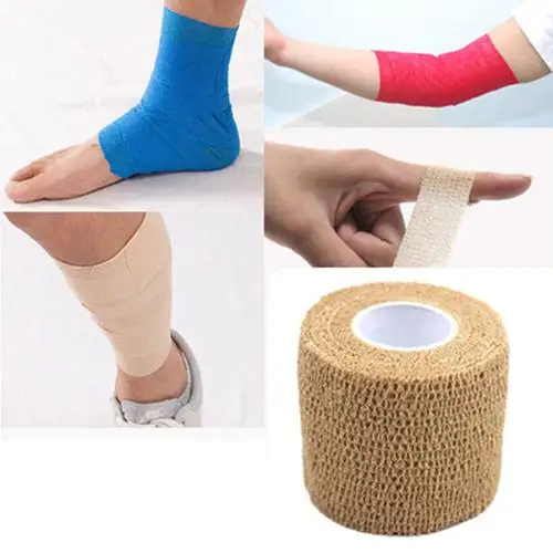 

2018 New Self-Adhesive Elastic Athletic Gauze First Aid Medical Treatment Care Bandage