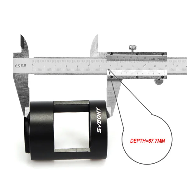 Svbony Spotting адаптер для прицела для 80 мм SV13 наблюдения за птицами стрельба из лука для DSLR камеры полный металл O.D. 47,5 мм F9162A