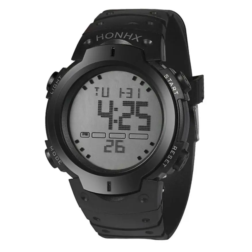 

Men Military Sport Watch Luxury Countdown Watches For Men Outdoor LCD Digital Watch Male Clock Electronic Wrist Watch #D