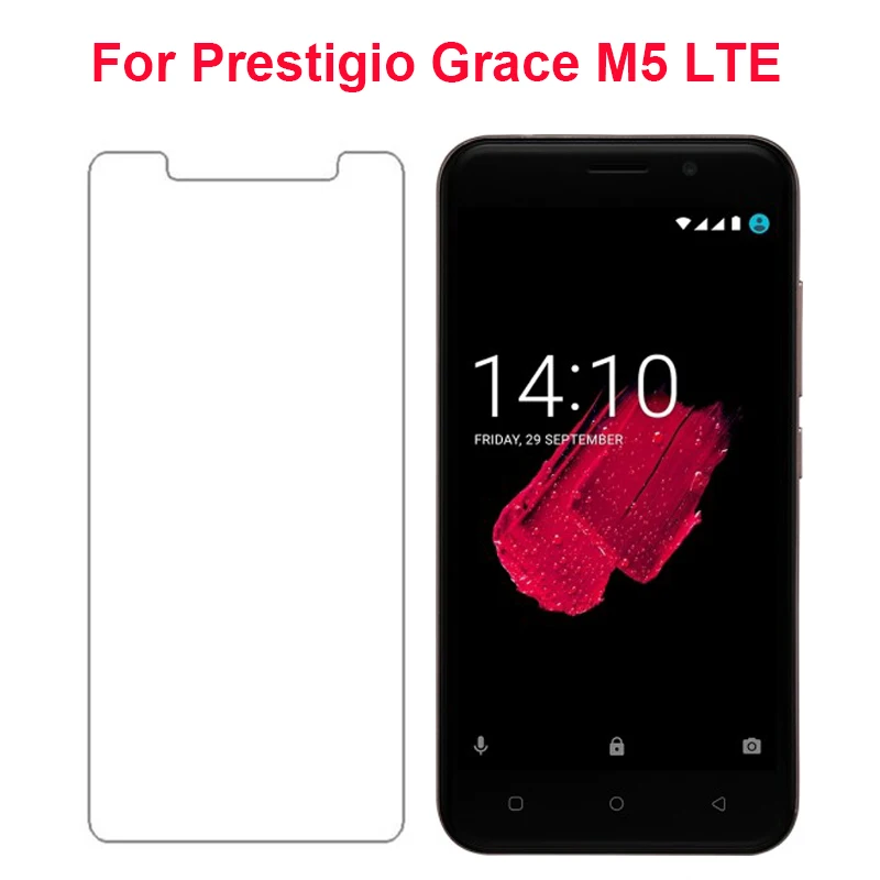 Защитная пленка для экрана Prestigio Grace M5 LTE чехол из закаленного стекла Передняя ЖК