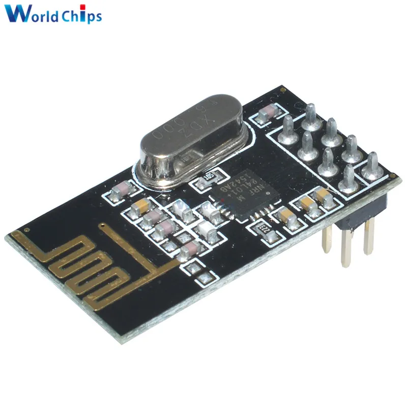 2.4GHz Antenna Wireless Transceiver Module NEW 2 pcs NRF24L01